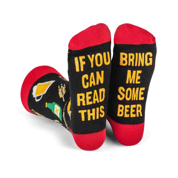 Lavley Bring Me Some Beer Socks