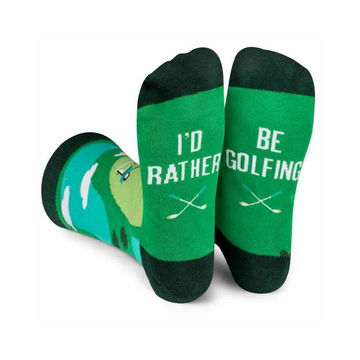 Lavley I'd Rather Be Golfing Socks
