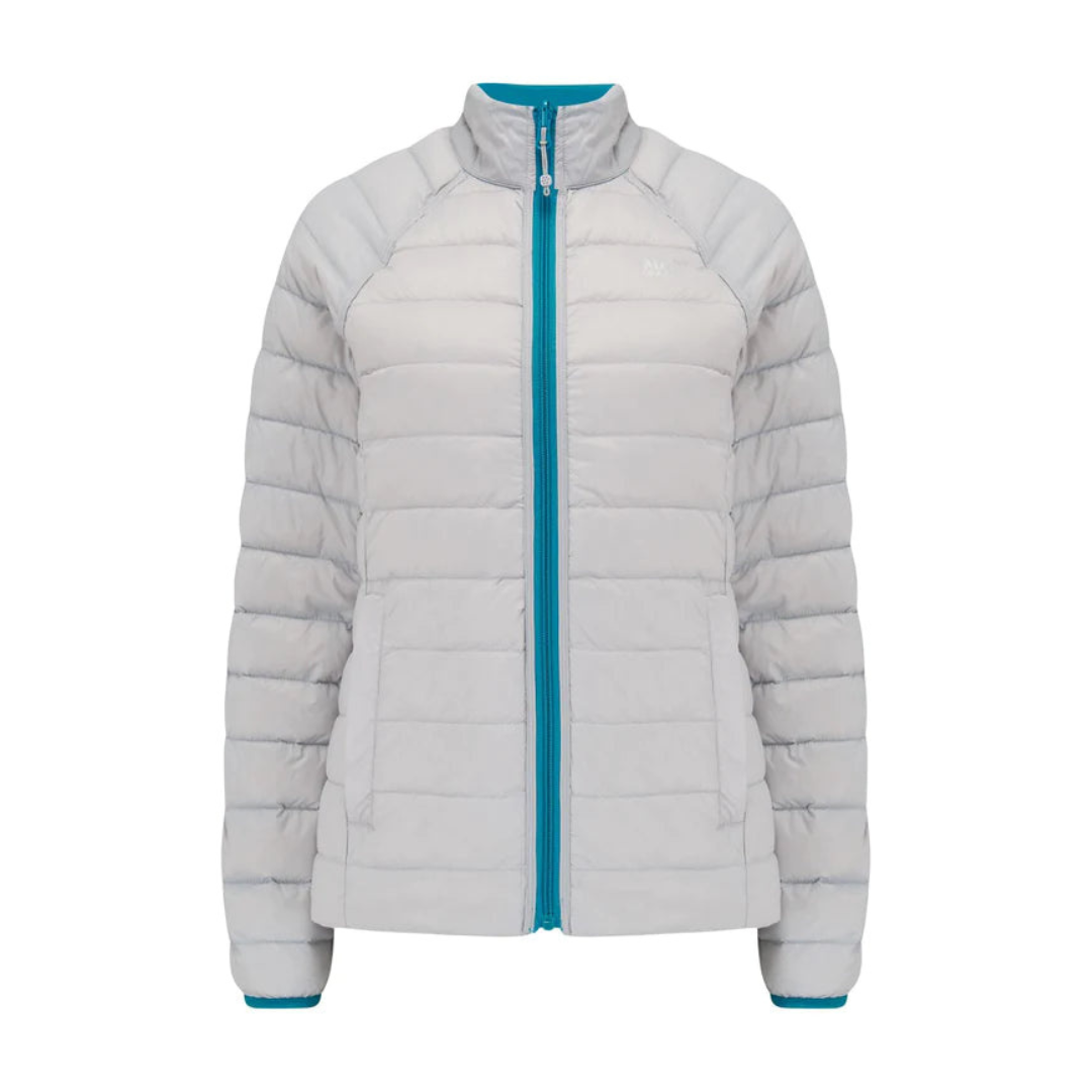 Ladies Polar Reversible Down Jacket (petrol/grey)