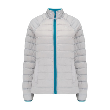 Ladies Polar Reversible Down Jacket (petrol/grey)