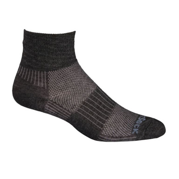 Coolmesh II - Quarter Socks - Black Marl