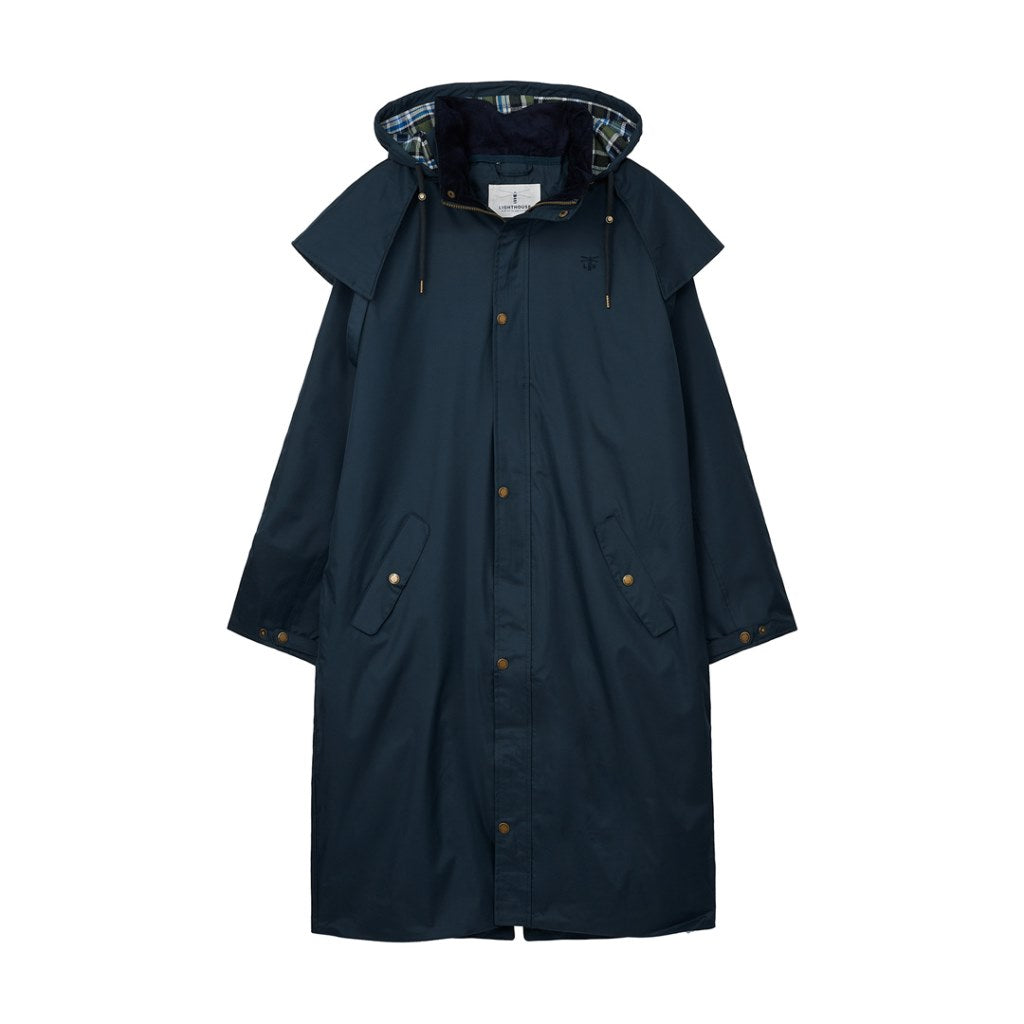 Mens Stockman Coat full length (deep night)