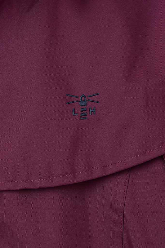 Ladies Outrider Coat 3/4 length (plum)