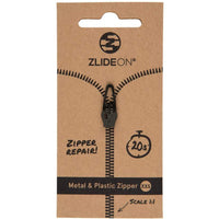 ZlideOn Metal & Plastic Zipper