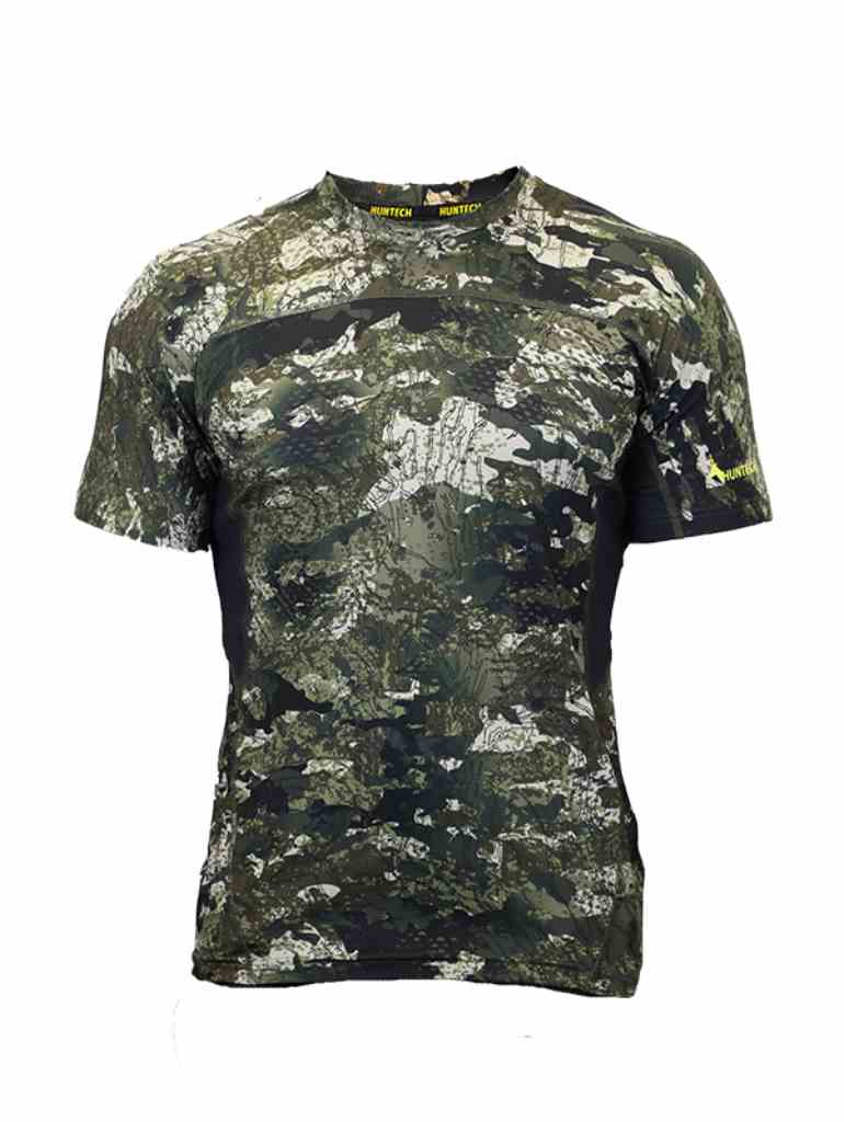 Huntech Men's Glaciertech SS Tee (kakariki)