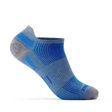 Run - Tab Socks - Grey/Blue