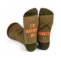 Lavley I'd Rather Be Hunting Socks