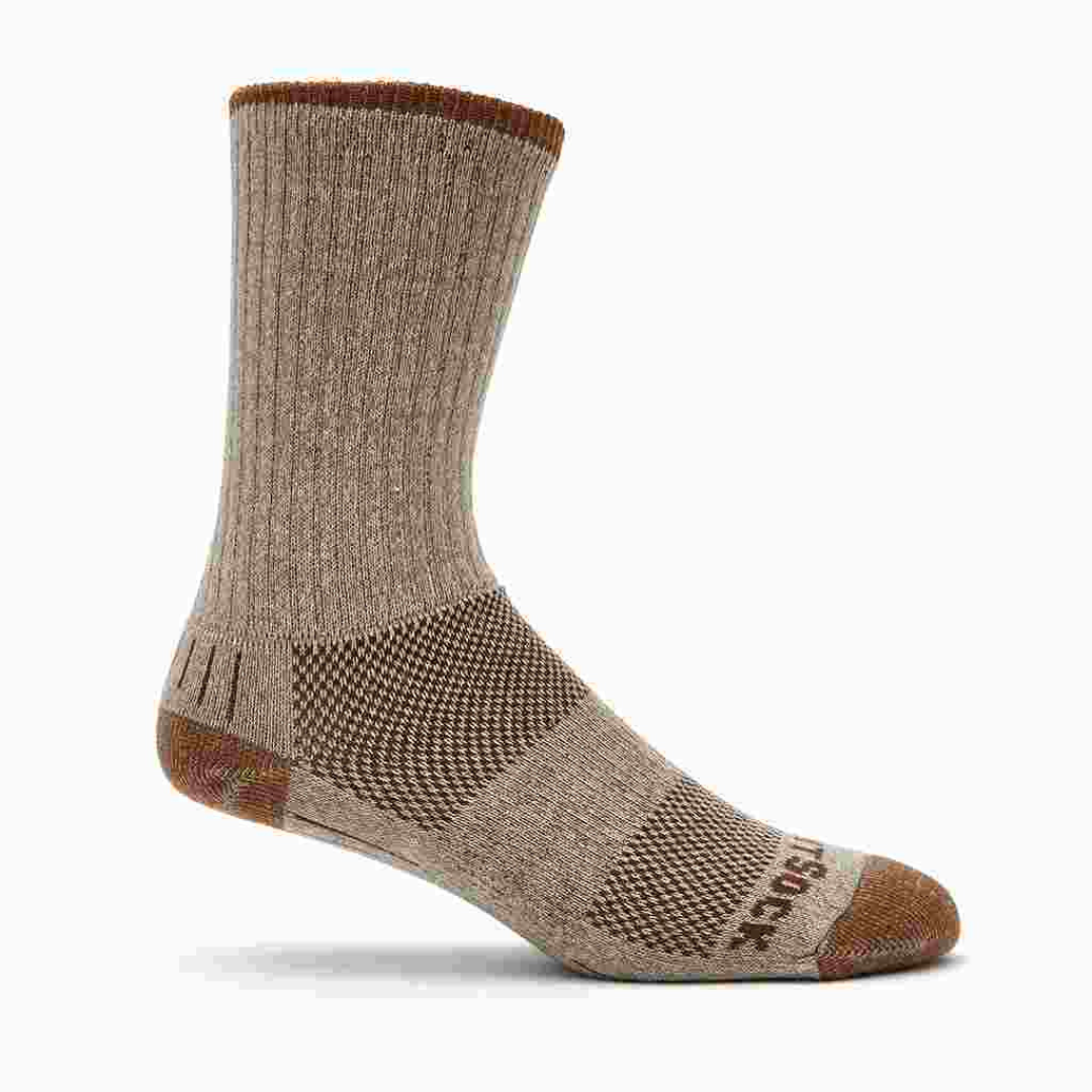 Adventure - Crew Sock - Khaki Marl