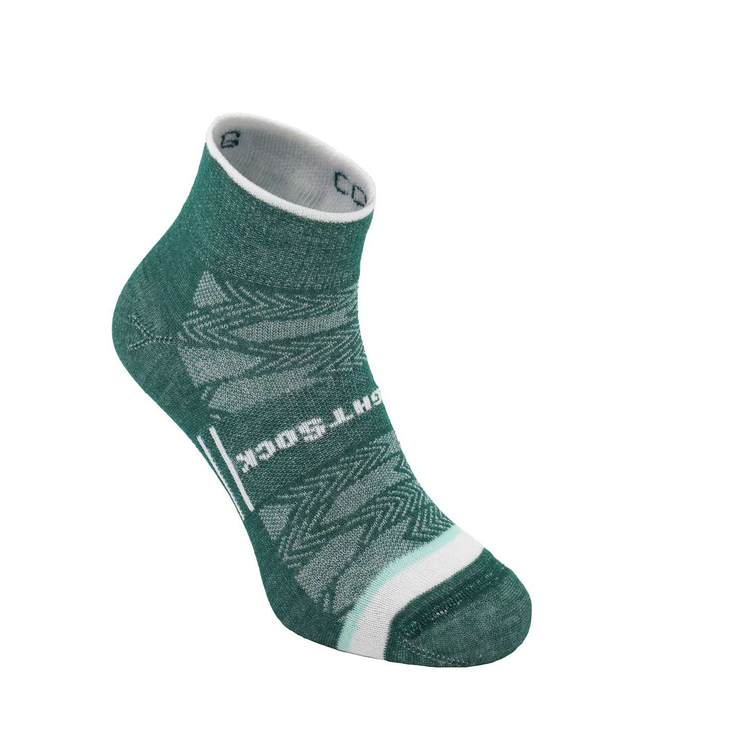 Coolmesh II - Quarter Socks - Alpine Green