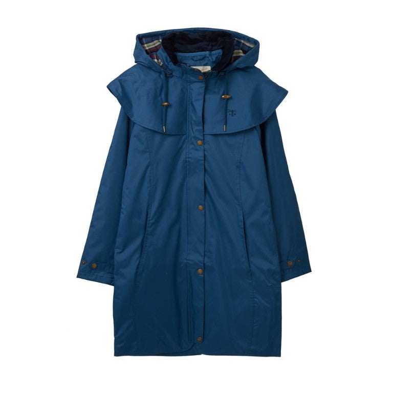 Ladies Outrider Coat 3/4 length (deep sea)