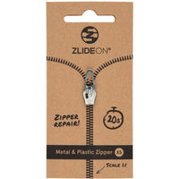 ZlideOn Metal & Plastic Zipper