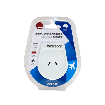 Travel Adapter - Japan, South America & more (USB)