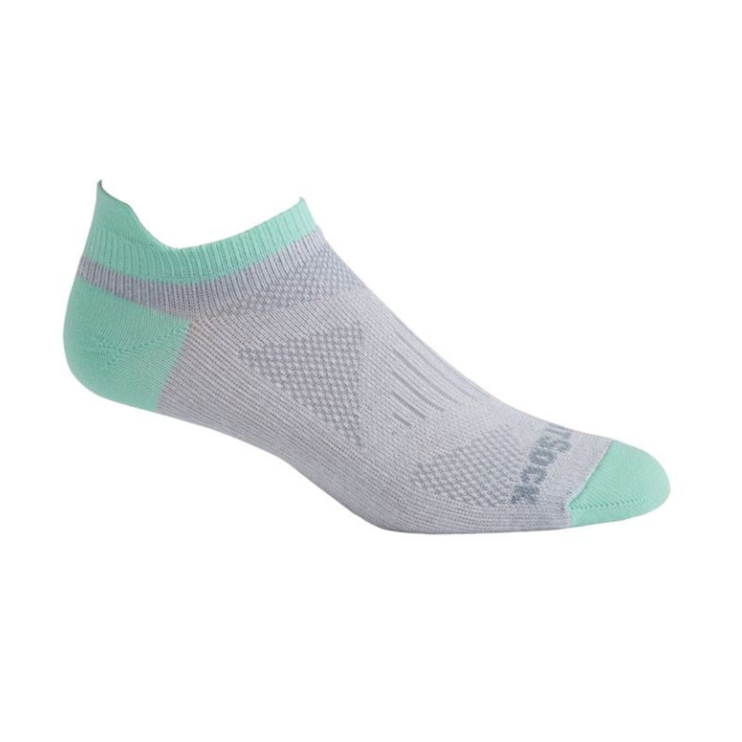 Coolmesh II - Tab Wmn Socks - Light Grey/Lucite