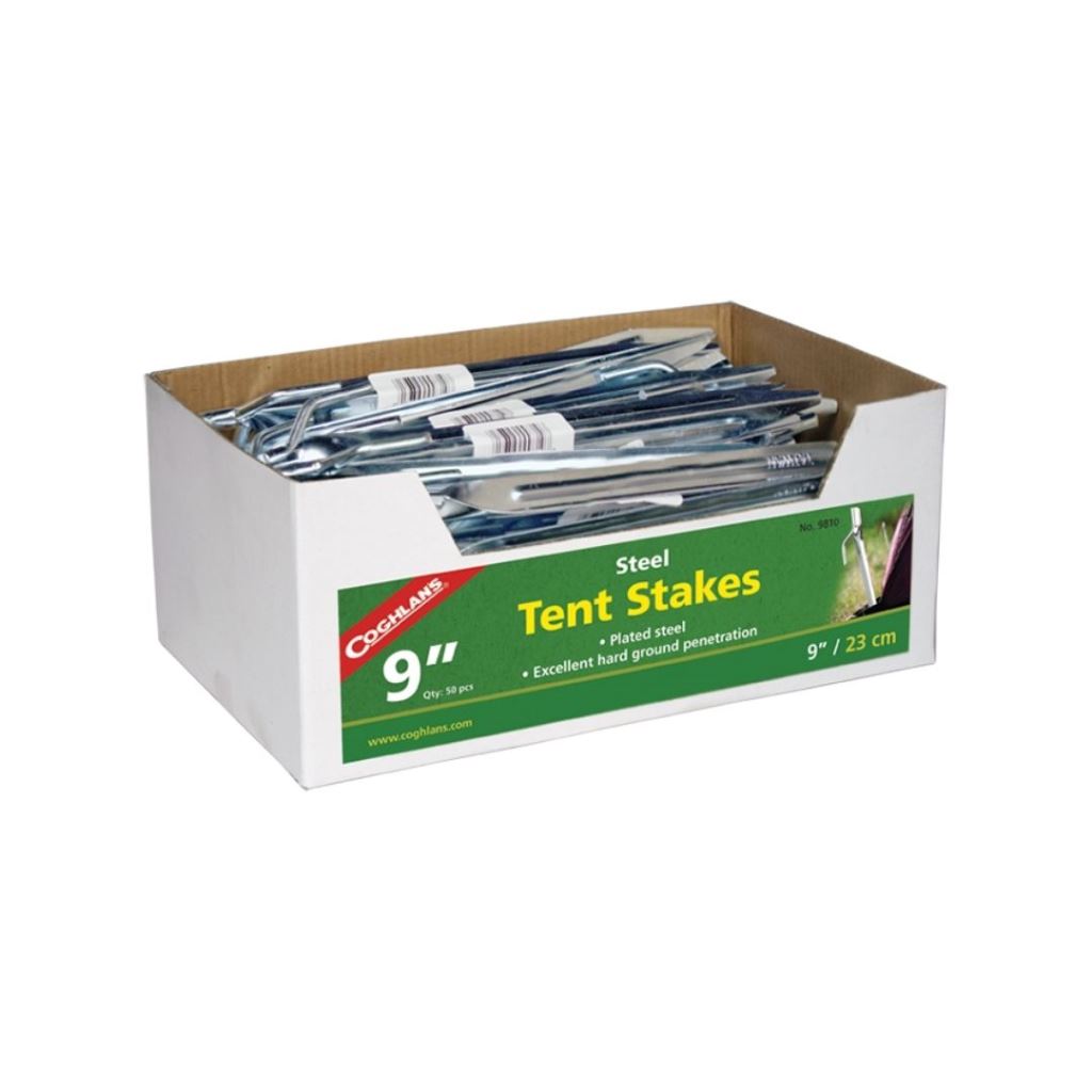 Steel Tent Stakes (23 cm)