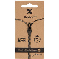 ZlideOn Metal & Plastic Zipper