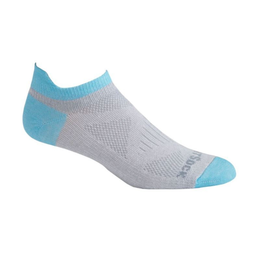 Coolmesh II - Tab Wmn Socks - Light Grey/Scuba