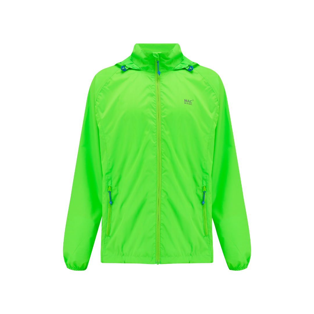 Neon 2 Packable Jacket (neon green)