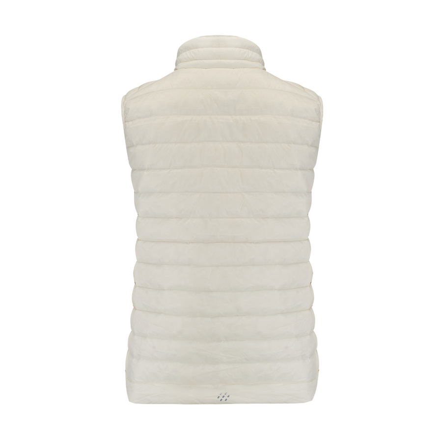 Ladies Alpine Packable Down Vest (ivory)