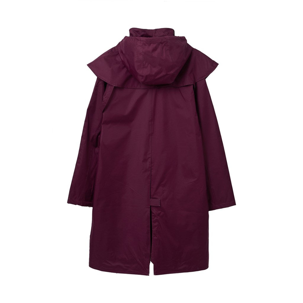 Ladies Outrider Coat 3/4 length (plum)