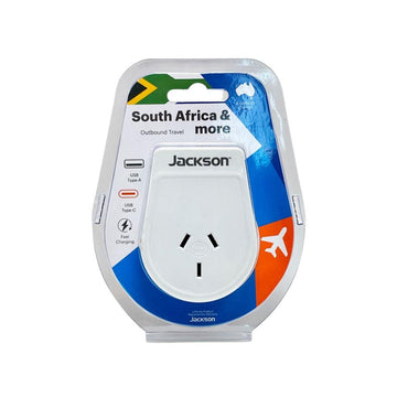 Travel Adaptor - South Africa & more (with USB)