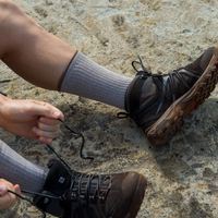 Hike - Crew Socks - Light Grey