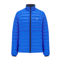 Mens Polar Reversible Down Jacket (saxe blue/navy)