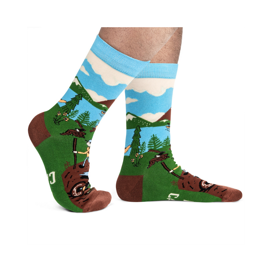 Lavley Happy Camper Socks