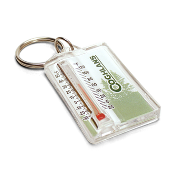 Zipper Pull Thermometer