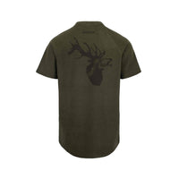 Huntech Etched Tee Stag (military)