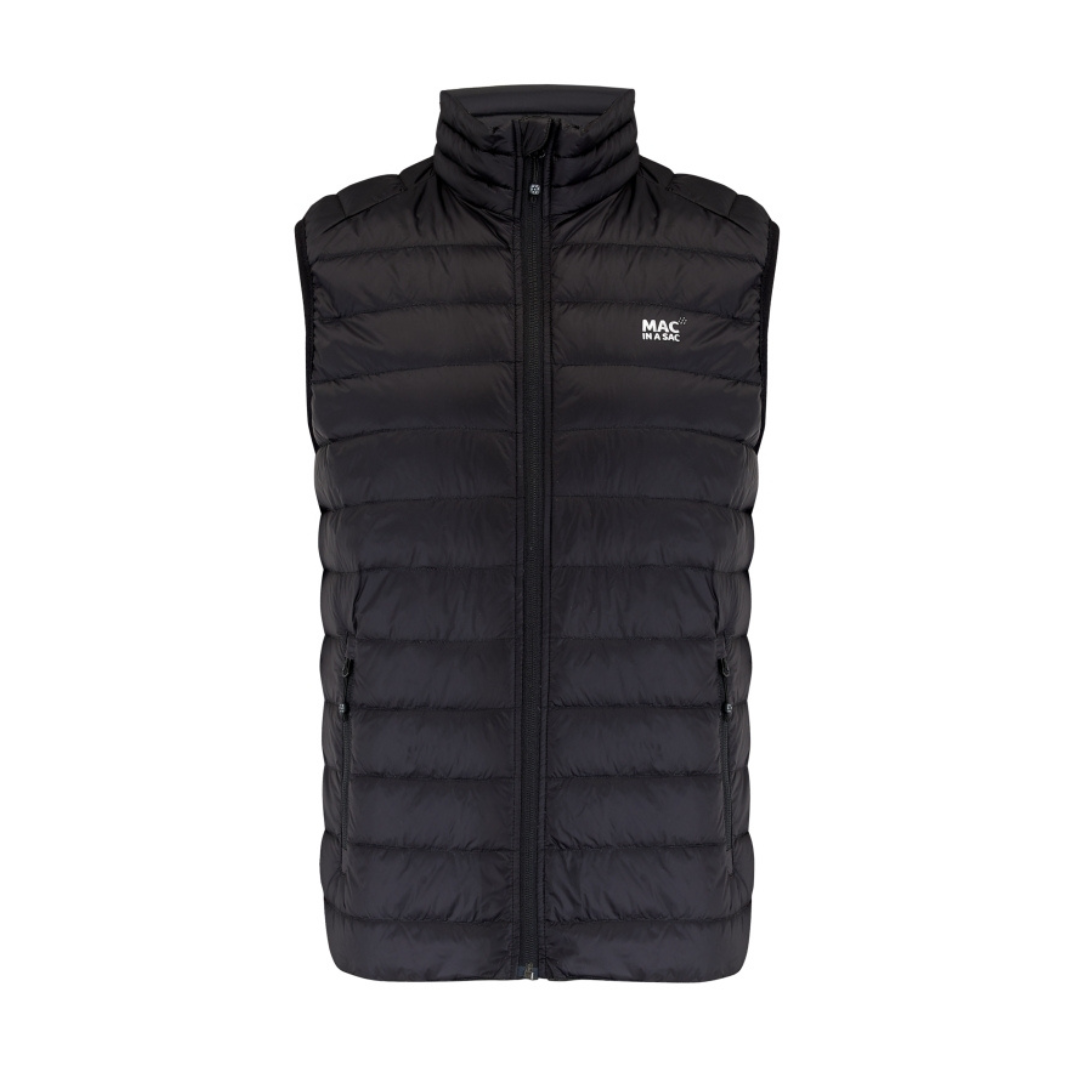 Men's Alpine Packable Down Vest (black)