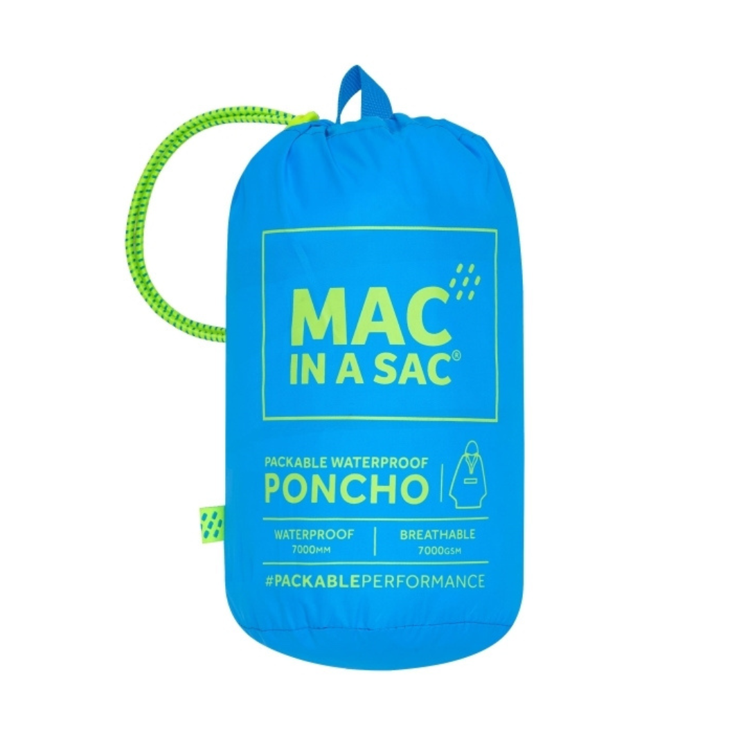 Origin Poncho (neon blue)