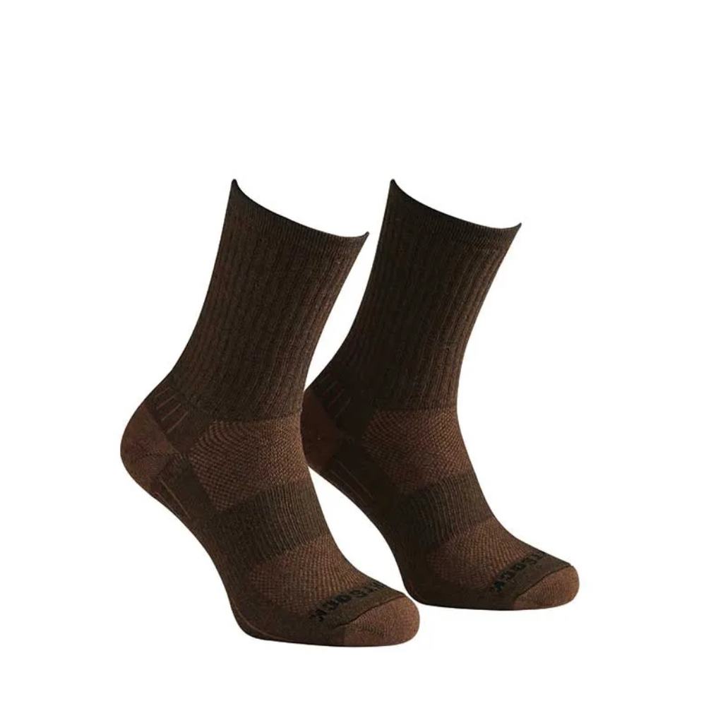 Hike - Crew Socks - Brown