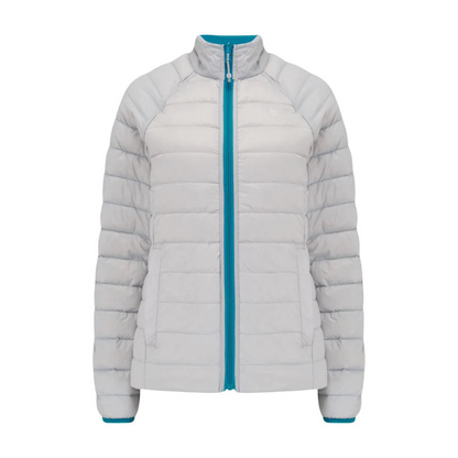 Ladies Polar Reversible Down Jacket (petrol/grey)