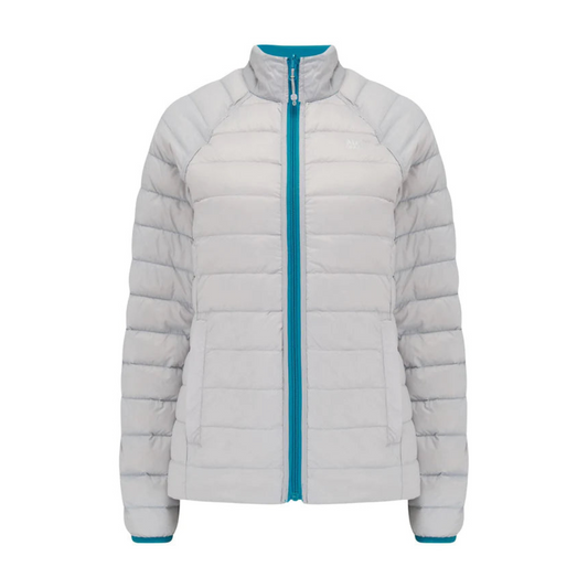 Ladies Polar Reversible Down Jacket (petrol/grey)