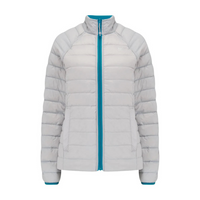 Ladies Polar Reversible Down Jacket (petrol/grey)