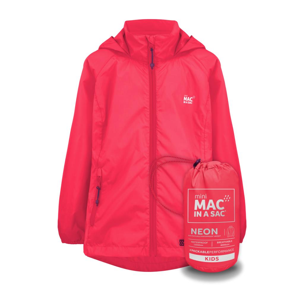 Mini Neon 2 Packable Jacket (neon melon)