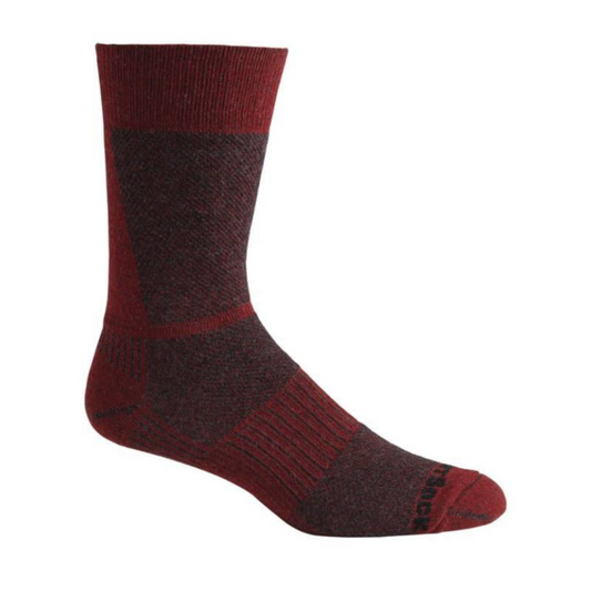 Lite Hike - Crew Socks - Black/Red