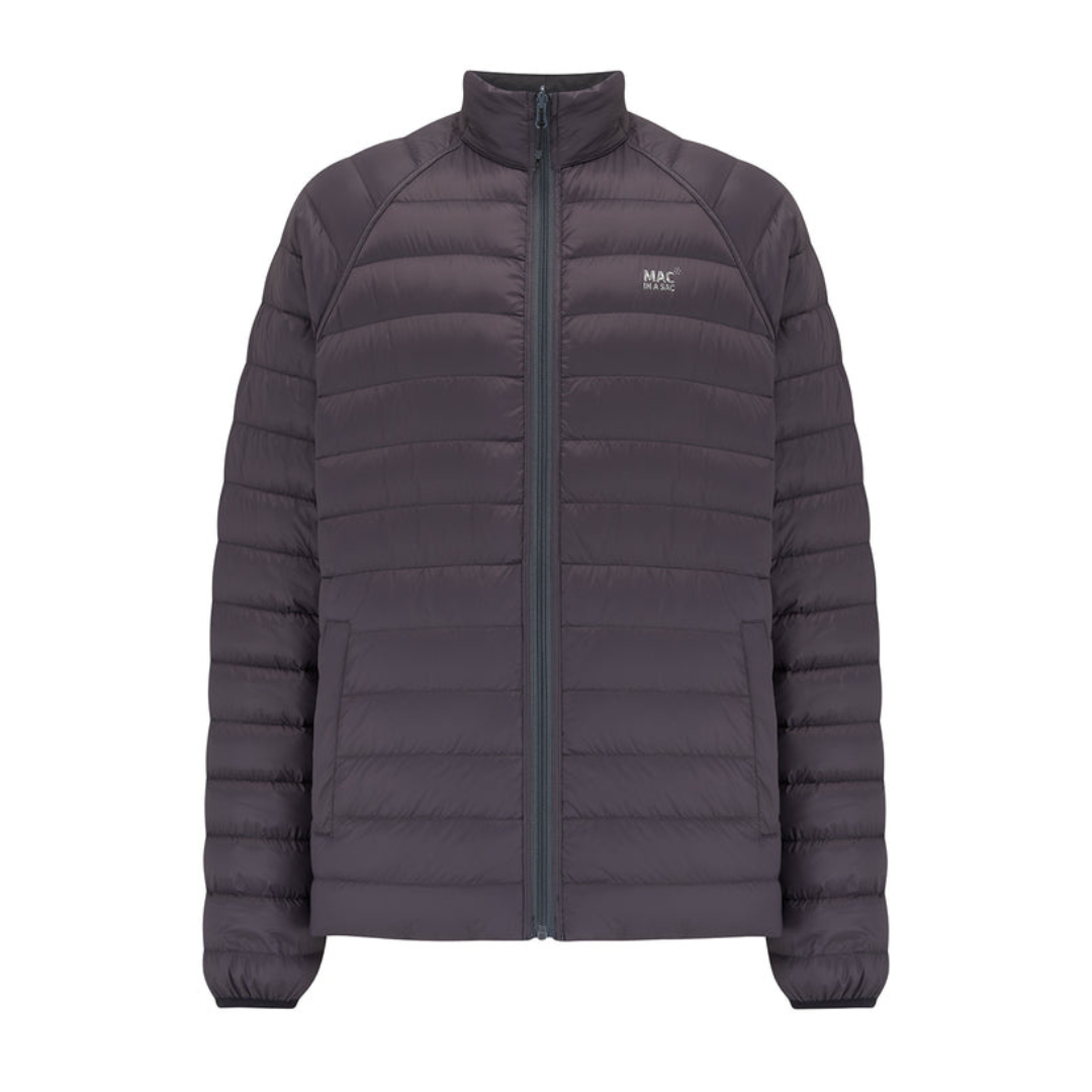 Men's Polar Reversible Down Jacket (black/charcoal)