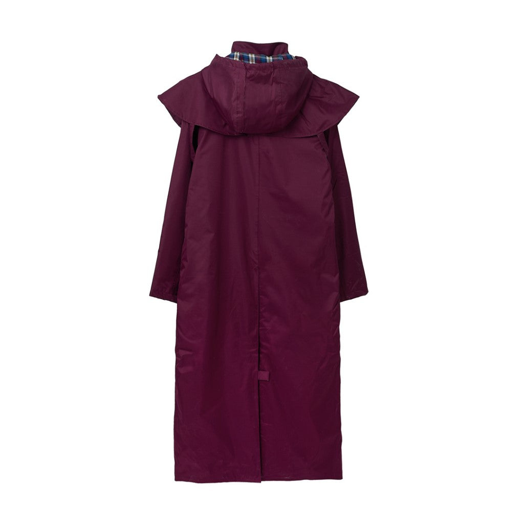 Ladies Outback Coat full length (plum)