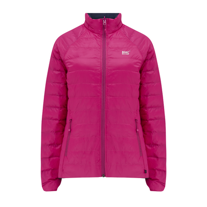 Ladies Polar Reversible Down Jacket (fuchia/navy)