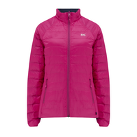 Ladies Polar Reversible Down Jacket (fuchia/navy)