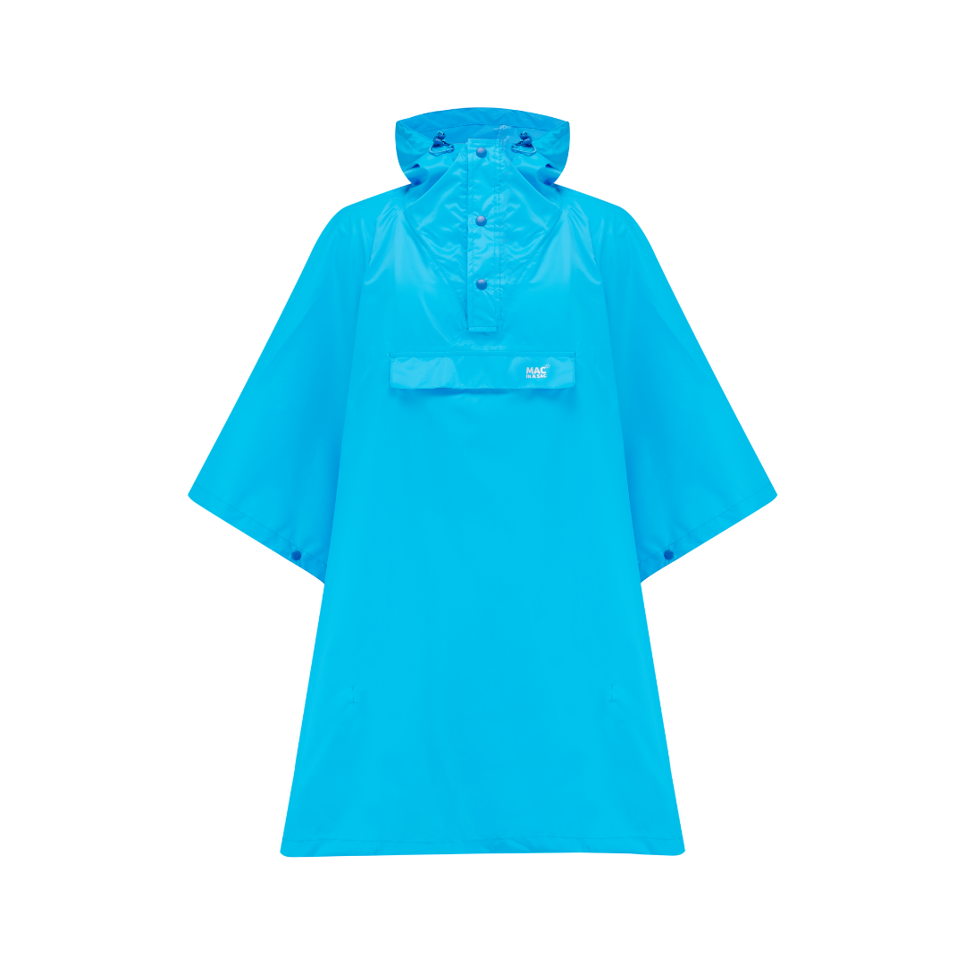 Origin Poncho (neon blue)