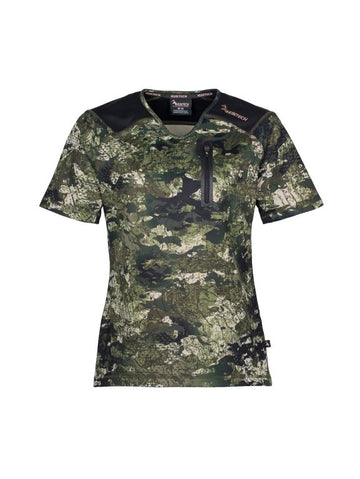 Huntech Womens Slate Tee (kakariki forest)