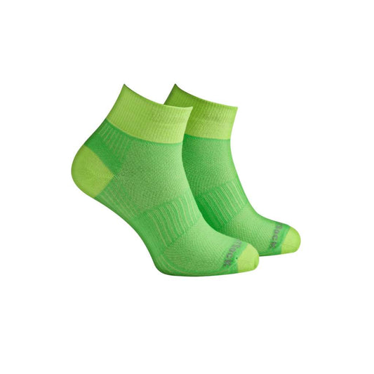 Coolmesh II - Quarter Socks - Lemon/Lime
