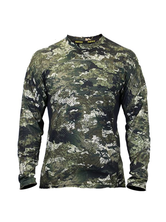Huntech Men's Glaciertech LS Top (kakariki)