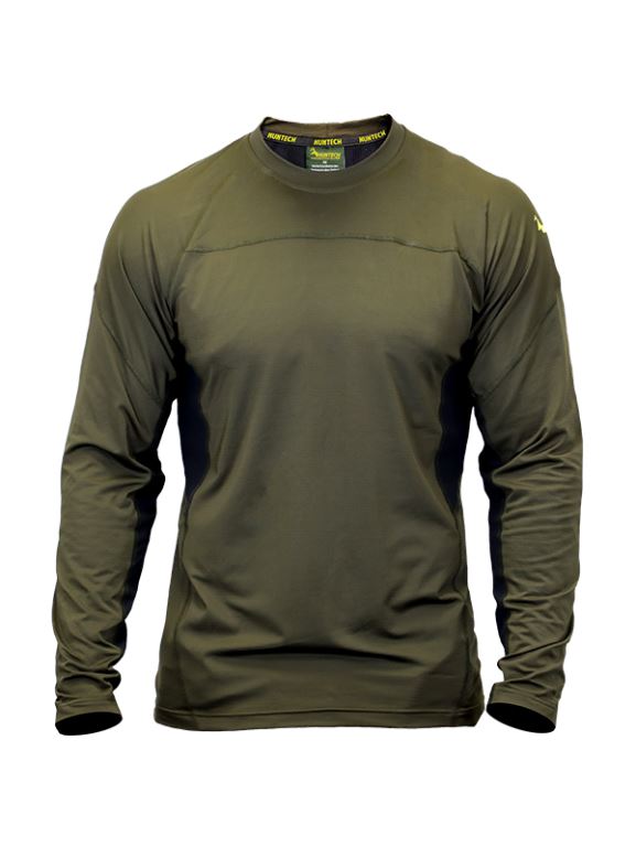 Huntech Men's Glaciertech LS Top (military)