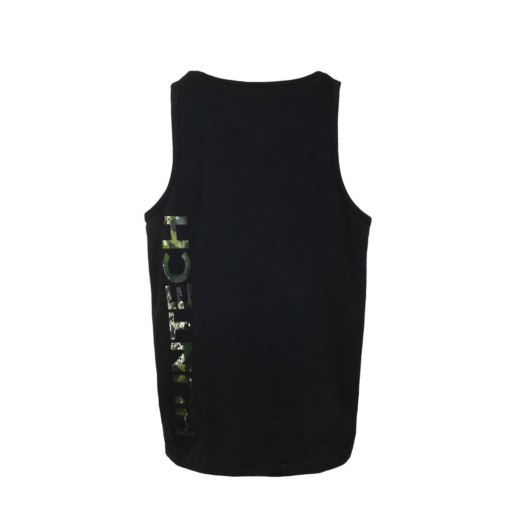 Huntech Men's Vertical Logo Singlet (black)