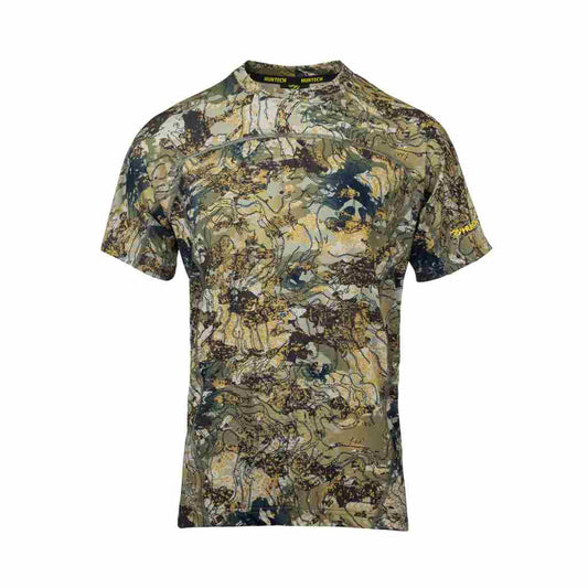 Huntech Men's Glaciertech SS Tee (High Country V2)