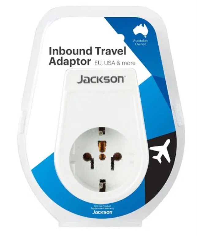 Travel Adaptor Slim - Inbound Eur, Bali, US, Japan
