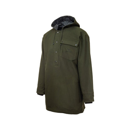 Men's Wool Station Anorak (moss)